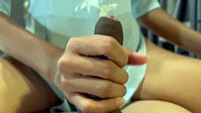dating cute vietnamese led to happy cum-covered ending