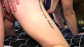 Chubby Brazilian BBW Wife Swallows Cum From Kinky Young Muscular Stud