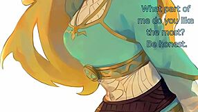 Follow her teasing commands now