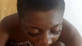 Beautiful Black Teen Bent Over for Quick Doggystyle