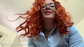 CFNM femdom step-sister exams clothed brother with gloves handjob food humiliation full veggiebabyy video