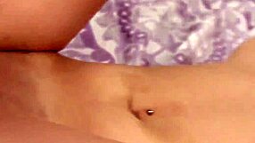 Adorable Petite Brunette Elektra Smashed Hard by Monster Cock in Garage