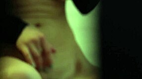 Quarantine Keyhole Voyeur Catches Stepsister's Big Tits Bathroom Masturbation Orgasm Explosion