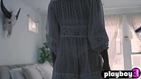 Hey, check out alina lopez's steamy morning strip and big ass pose