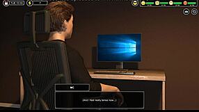 man of house tempted by stepmom's huge sexy tits in teasing walkthrough part 3 gameplay