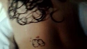 overwhelmed by my neighbor's massive tattooed ass shaking everywhere