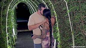 This ass-eating whore rims big cock on rooftop hookup