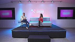 SaraTaylor overflows with milk in extreme double penetration double facial cum