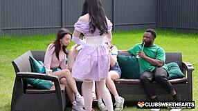 why stop dancing when dj's cock fits our wet pussies perfect?