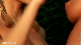 Sharon Zoe Tessa Toy Fuck in Sunlit Threesome Bliss