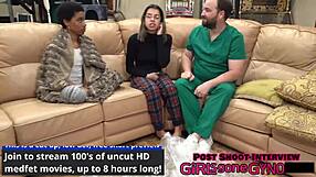 What Happens Backstage When Aria Nicole's Hairy Pussy Meets the Perv Doctor's Toys?