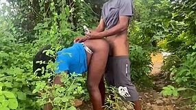 bushy bbw hairy pussy hardcore forest cum handjob