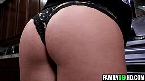 stepdaughter shyly asks stepdad, can you help stretch my super tight little hole?