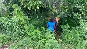 bushy bbw hairy pussy hardcore forest cum handjob