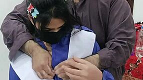 Pakistani Schoolgirl Loses Virginity to Stepfather First Time Hardcore Pussy Fuck