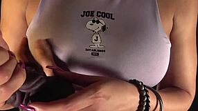 xattlalust moans loud riding huge purple dildo to squirting pussy orgasm