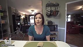 Step-nephew kyle balls impregnates jane cane step-aunt with shiny cock creampie!