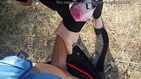 Wife Delivers Public Blowjob Before Big Cock Fucks Her Bent-Over Big Ass POV