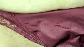 Ay papi slamming my wife's juicy ass with panties aside post party!