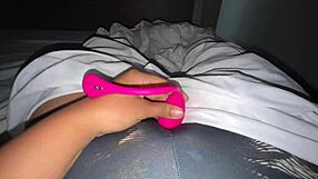 Colombian Nurse Fingers Swollen Pussy to Gushing Orgasm Before Hospital Shift