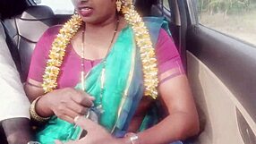 indian housewife car sex daddy dirty talk long drive fucking husband's father telugu