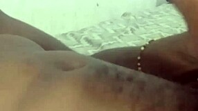 Beautiful Black Teen Bent Over for Quick Doggystyle