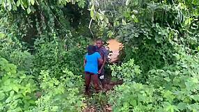 bushy bbw hairy pussy hardcore forest cum handjob