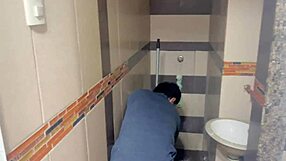 Busty stepdaughter unwraps her body as New Year's gift for stepdad