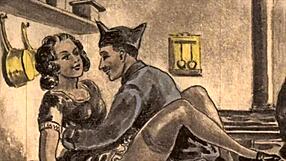 you gotta see these vintage erotic drawings up close