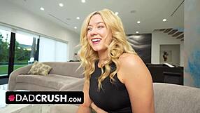 stepdaughter strips shocking stepdad he grabs her hands cant believe eyes