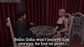 cheating pregnant wife fucks husbands coworker in hidden doggystyle condom trouble part 2