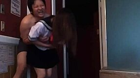 Japanese Woman Unleashes Fierce Ball Kicking Strikes in Episode 113