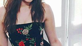 Naive sexy Hayley enters jerk-off contest unaware of the prize