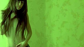 Hot Girlfriend Teases in Tight Jeans Solo Fingering Her Wet Teen Pussy