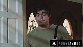 pervy college stepbro catches stepsis charlotte sins camgirl riding cock deepthroat