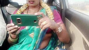 indian housewife car sex daddy dirty talk long drive fucking husband's father telugu