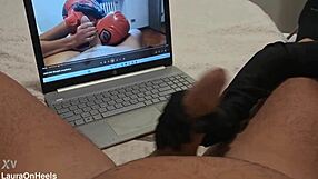 Milf in Gloves Jerks Massive Cock to Explosive Cum POV Preview