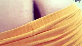 chubby dominican latina bends over in shorts for doggystyle anal she craves with ass shaking cunilingus