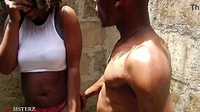 German wife bent over outdoors for public doggystyle cumshot pounding? Can you handle it?