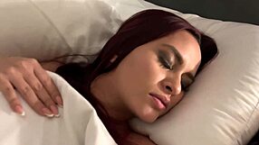 Petite Naty Delgado Strapon Fucks Big Ass Latina Angie Ortiz with Raw Pussy Grinding Christmas Style