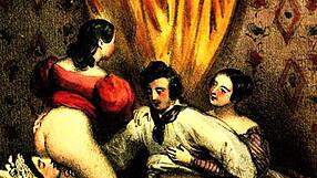 Unbelievable Antique Erotic Drawings! Vintage Retro Illustrations Burst with Classic Naughty Charm and Detail