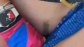 hot cosplayer emanuelly raquel dresses as harley quinn for dirty joi and jerk off instructions