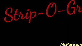 the strip-o-gram girl dances teases blows and gets doggystyle fucked