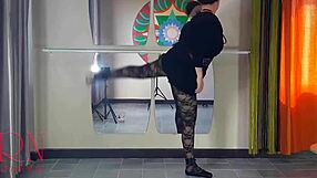 Teacher Spanks Ballerina Ass Punishes Bad Dancer Regina Noir Pussy Fuck