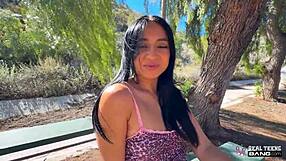 outdoor pov with ophelia purr... tight pussy bent over begging?