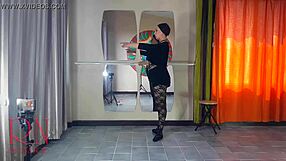 Teacher Spanks Ballerina Ass Punishes Bad Dancer Regina Noir Pussy Fuck