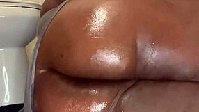 sexy pregnant bbw spreads her legs to finger tight pussy and asshole