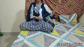 i finally get fucked hard by step-brother after so long, loud moaning in hindi audio fills the room