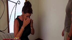 stepmom's special technique feels so teasing in lingerie