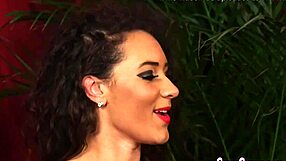 Clothed dominas gangbang humiliate tattooed dork in cfnm